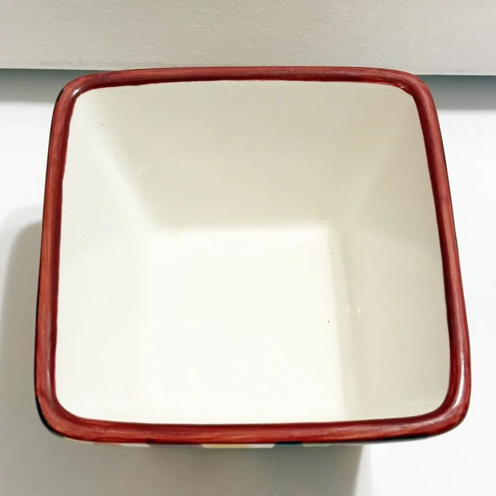 Pampered Chef Simple Additions Stripes 4 1/2 in. Bowl